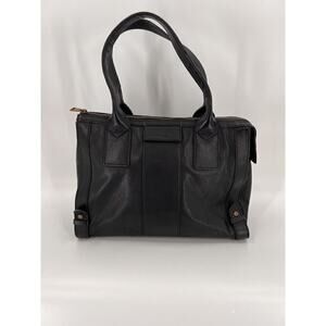 Fossil Black Leather Shoulder Bag